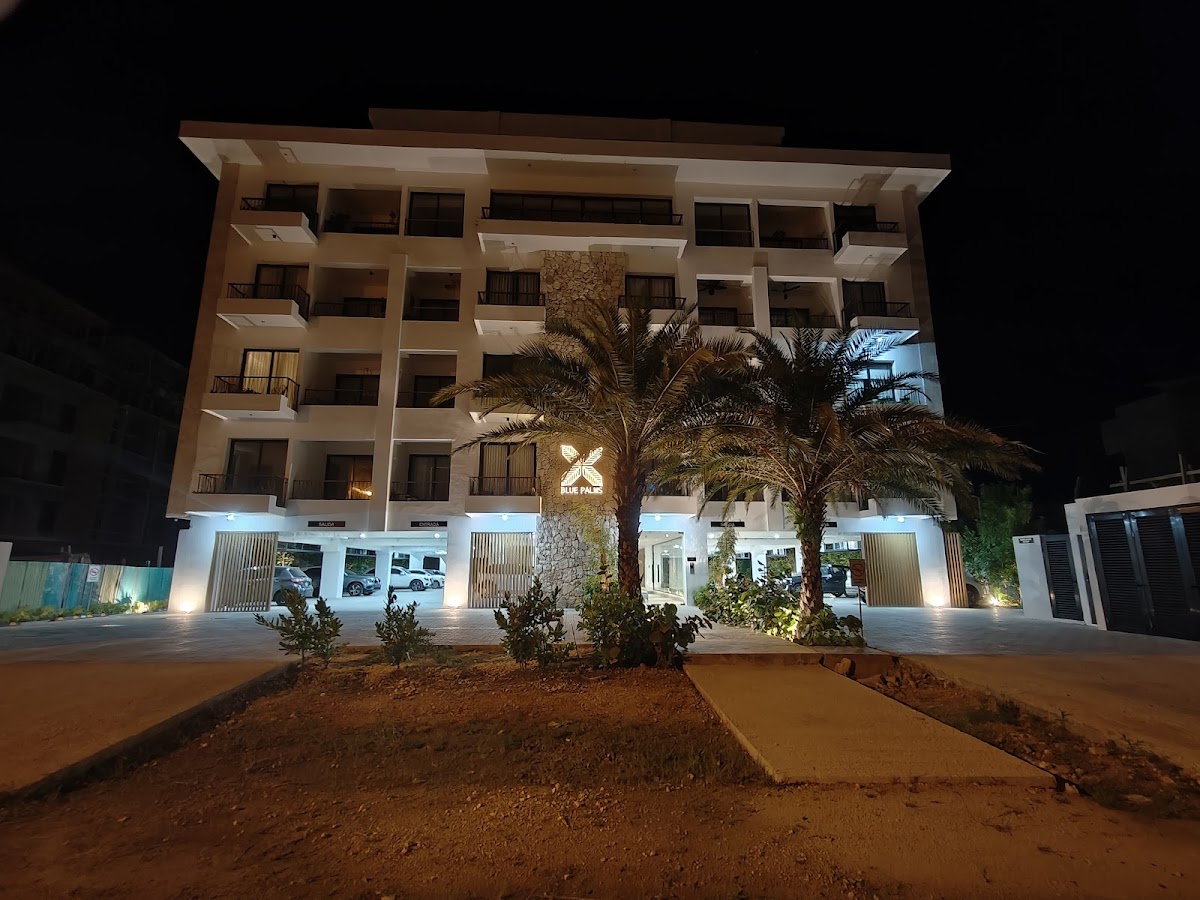 Blue Palms I