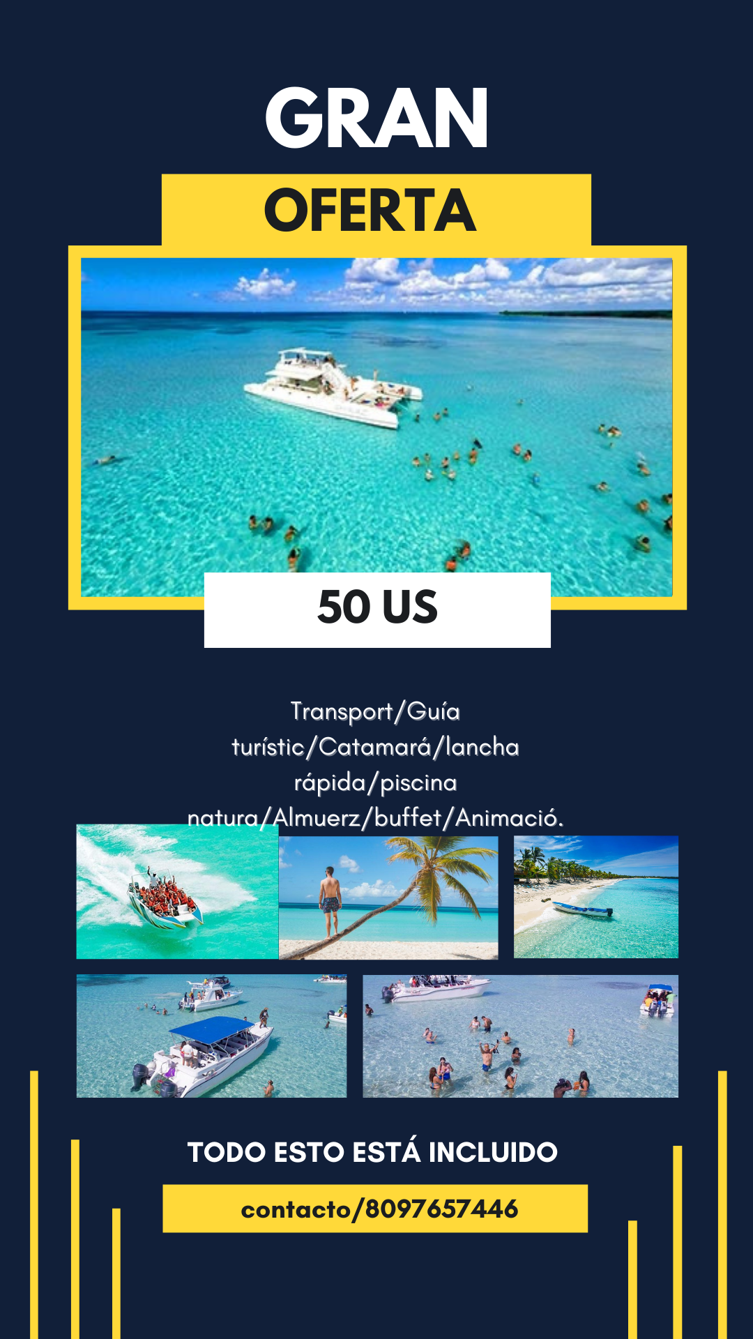 Excursiones isla saona 55 US punta cana