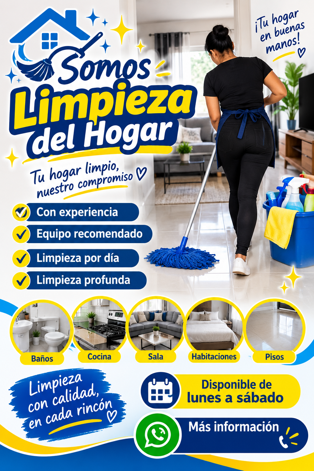 Somos limpieza m&m casa oficina apartamento